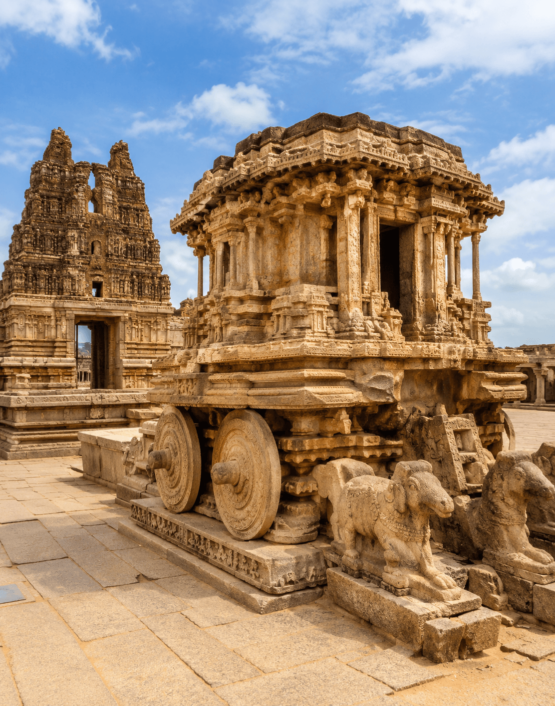 Vittala Temple & Stone Chariot